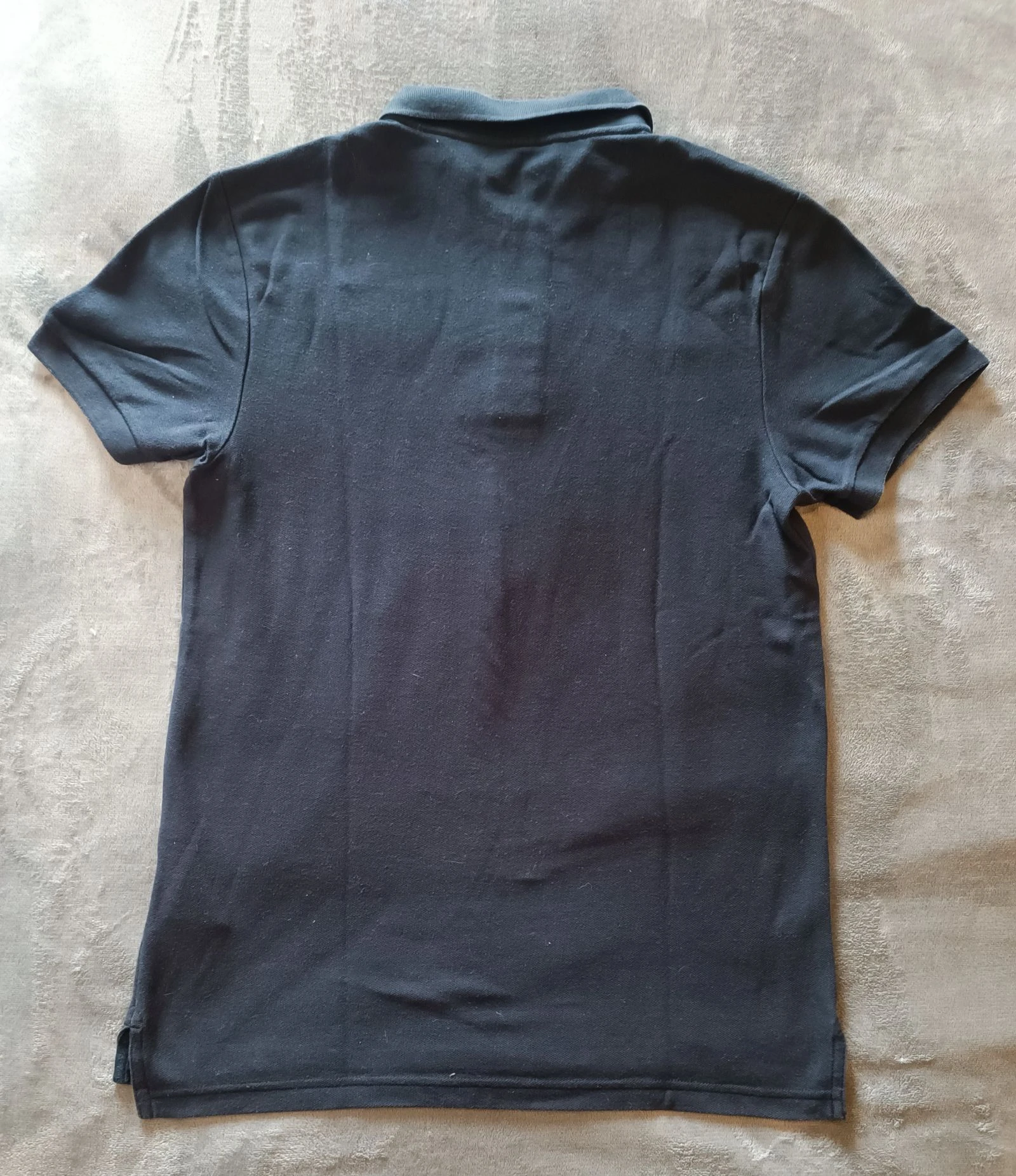Men's short-sleeved polo shirt Toulouse stadium Nike size M very good condition black color – photo 3